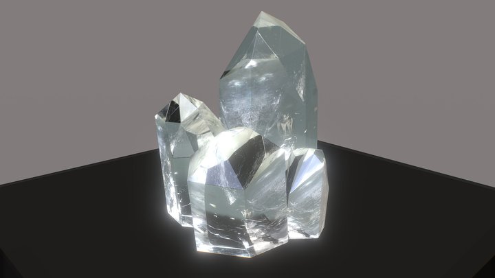 Crystals 3D Model
