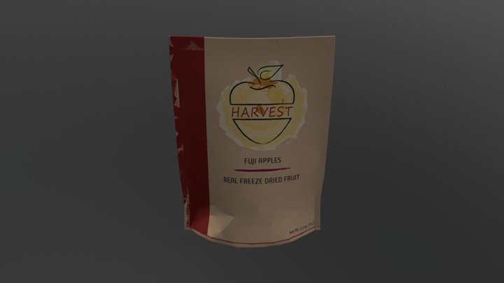 Harvest Apple Slices 3D Model