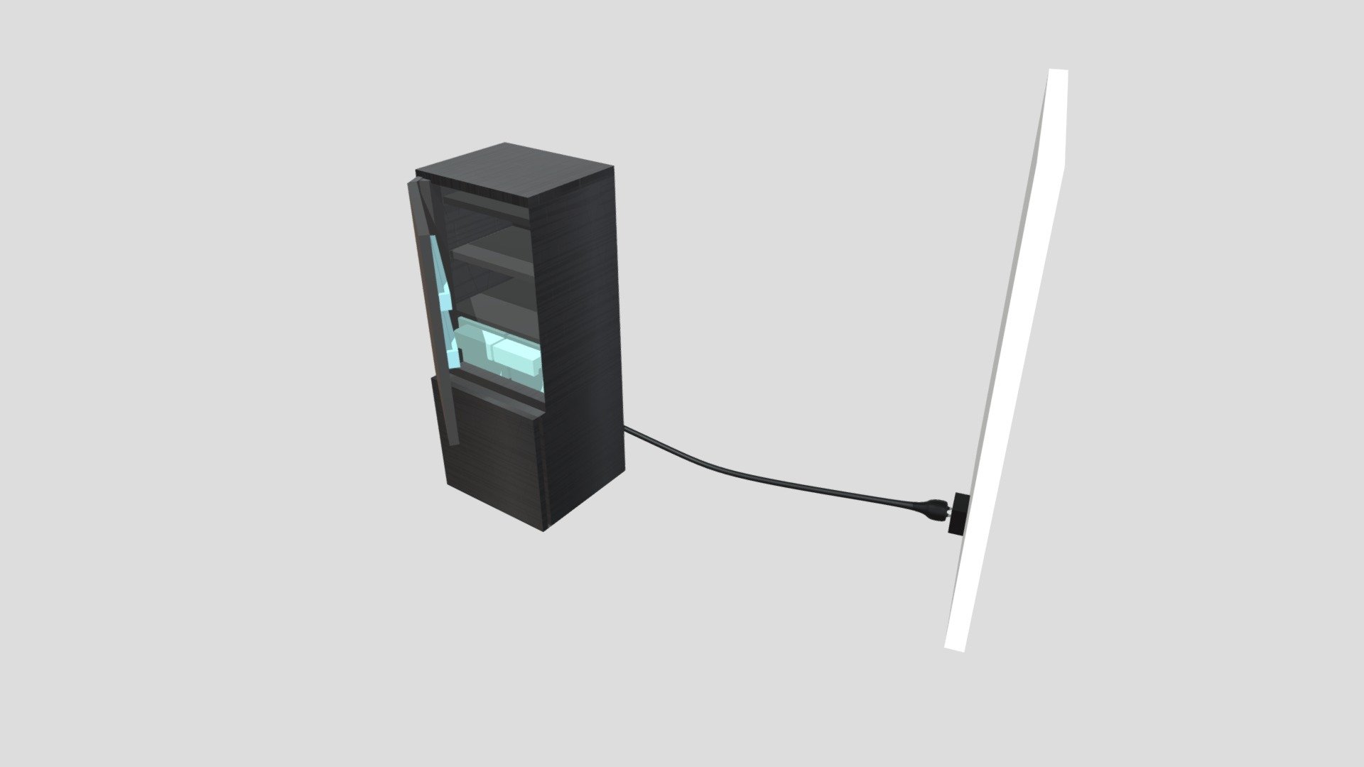 fridge with cable