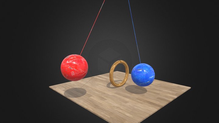 Ball Loop Animation in blender 3D Model