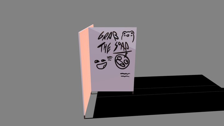male stall 3D Model