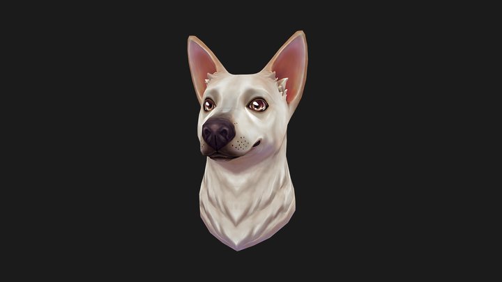 Luna 3D Model