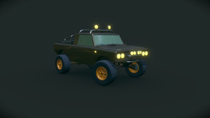 Pickup 3D Model