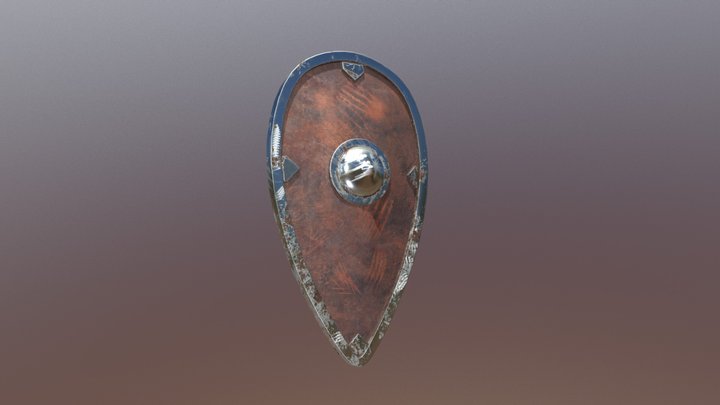 Escudo_pintura 3D Model