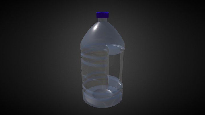 Water Bottle 3D Model