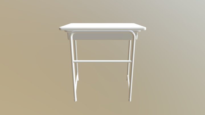 School_desks 3D Model