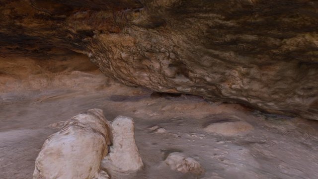 Cueva de las Palomas (Yátova - Valencia) 3D Model