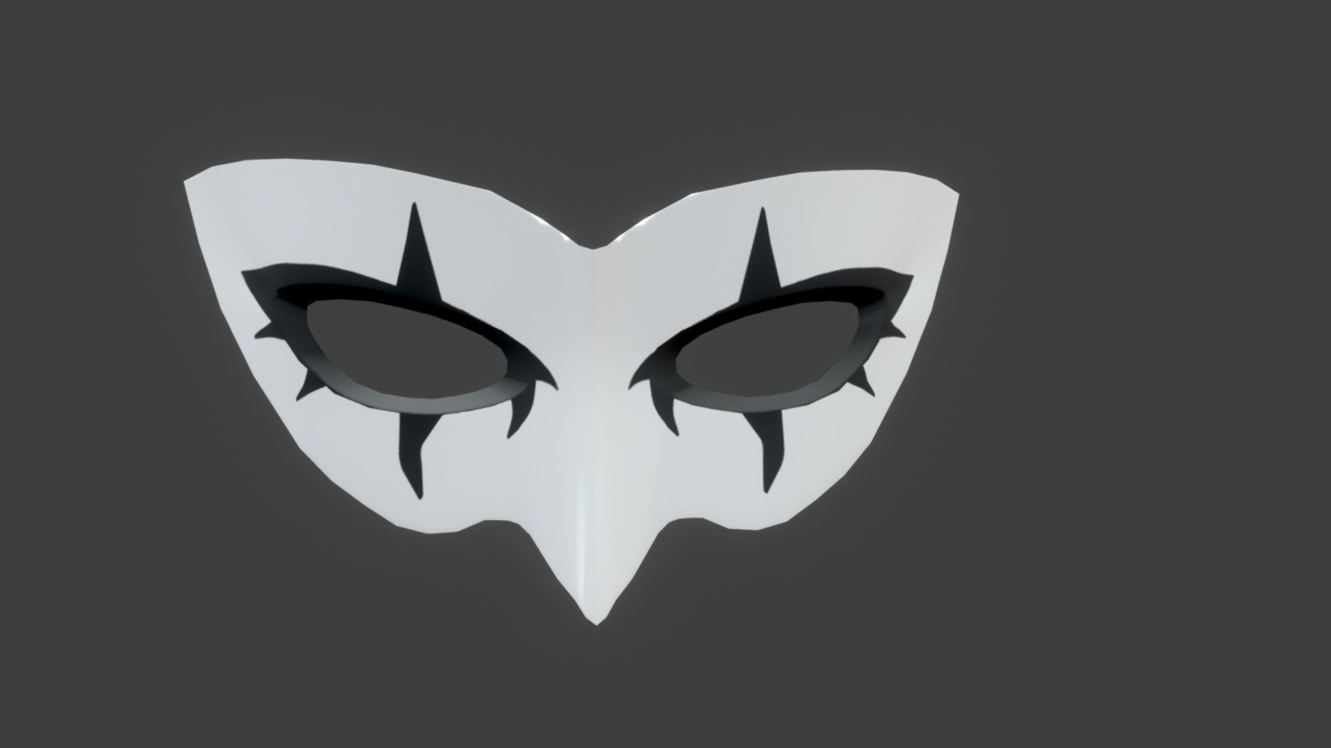 Joker S Mask Persona 5 Download Free 3d Model By Darktenshidt Darktenshidt
