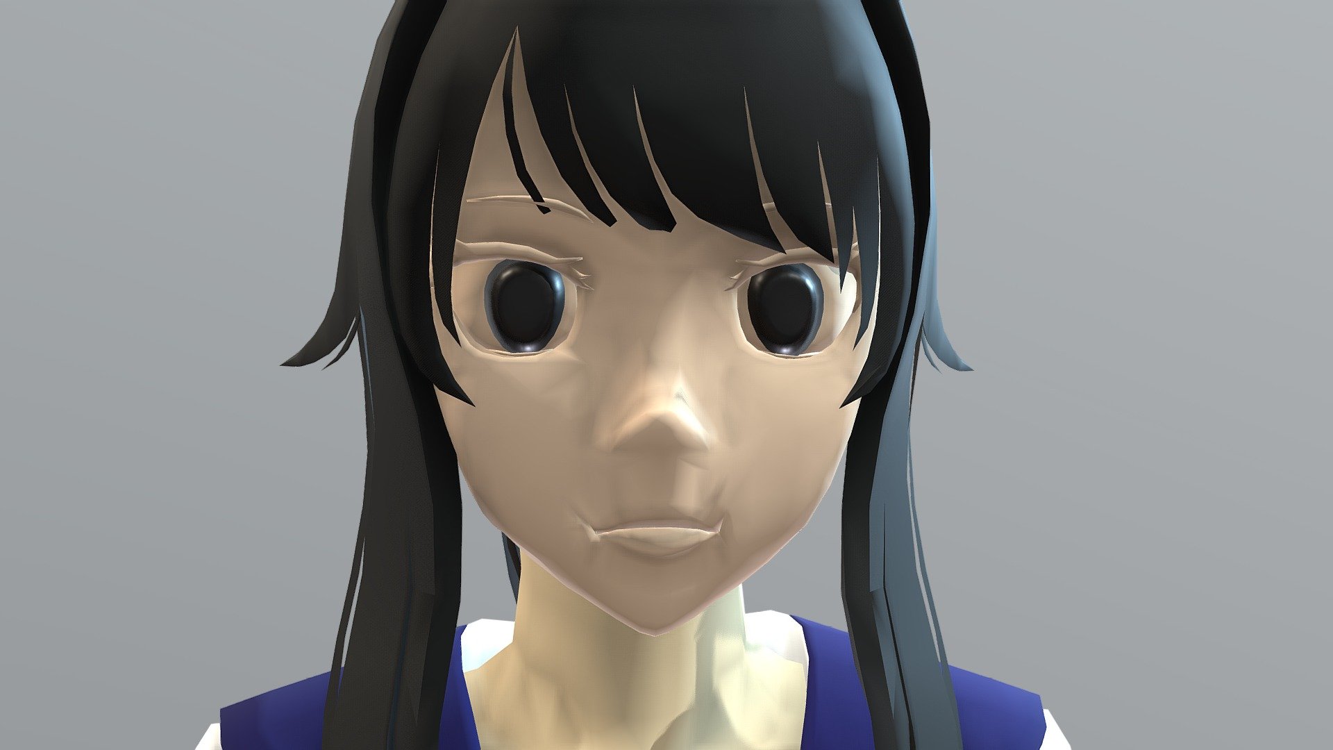 ayano aishi chan anime - 3D model by yandere_aishi [8167071] - Sketchfab