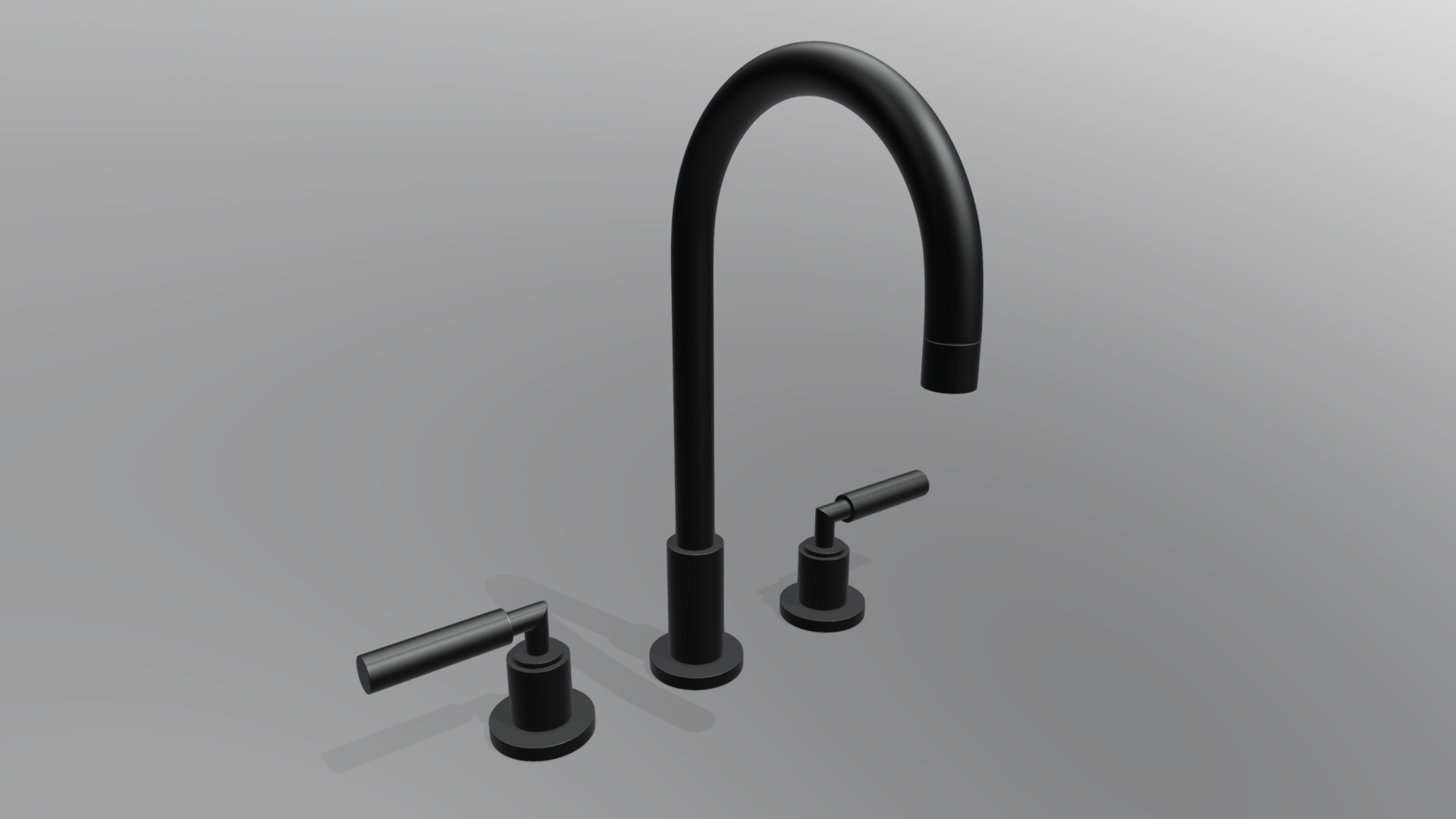 3D model Faucet 03 - This is a 3D model of the Faucet 03. The 3D model is about a close-up of a stethoscope.