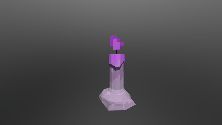 Candle 3D Model