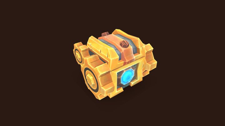 DAE - Warchest 3D Model