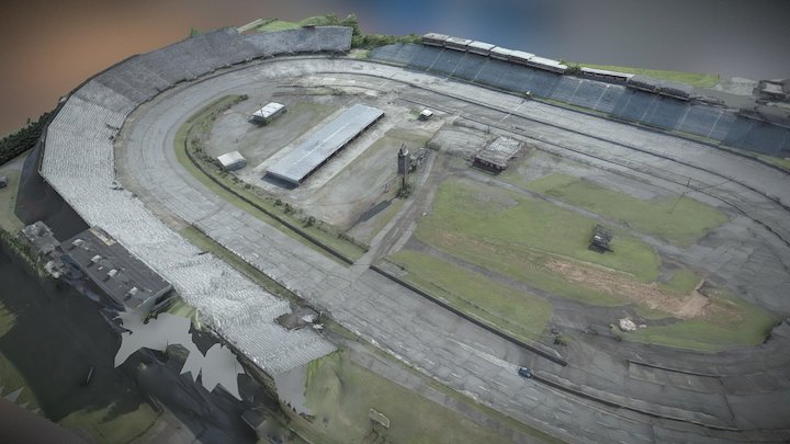 Wilkesboro racetrack 3D Model