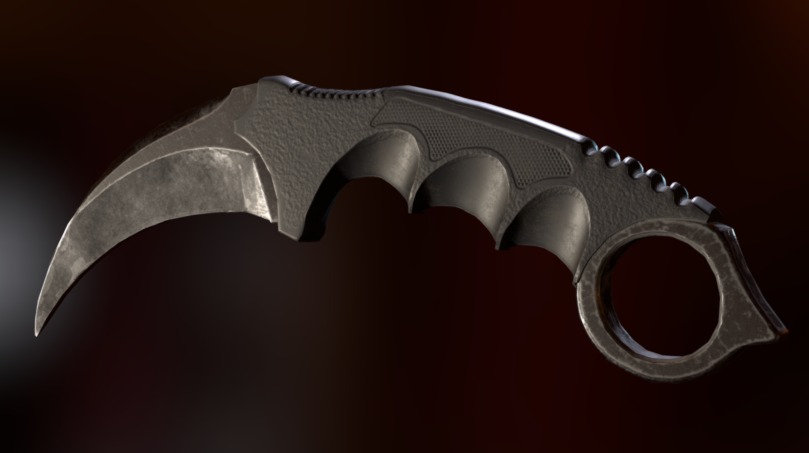 Karambit - 3d Model By Jamesbogan [816e0f5] - Sketchfab