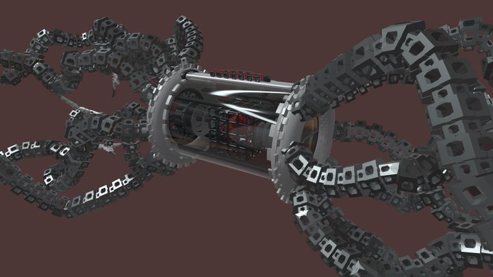 Alien machine 3D Model
