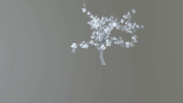 Tree Low Poly 3D Model