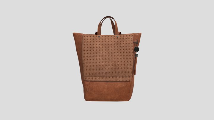 Leather Bag 3D Model