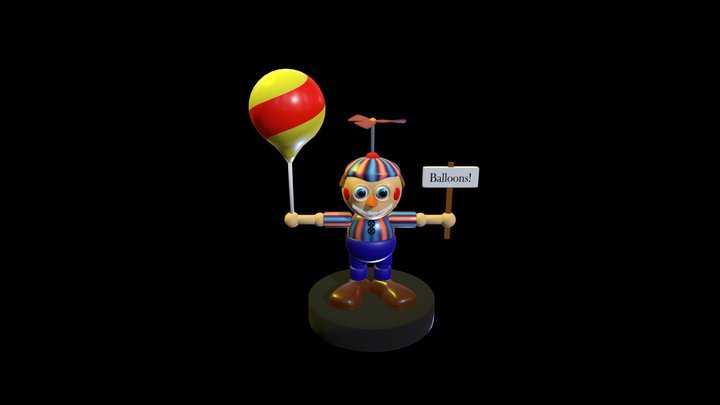 Balloon Boy Fnaf Movie 3D Model