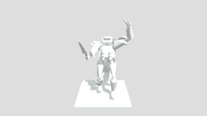 robot objeto 3D Model