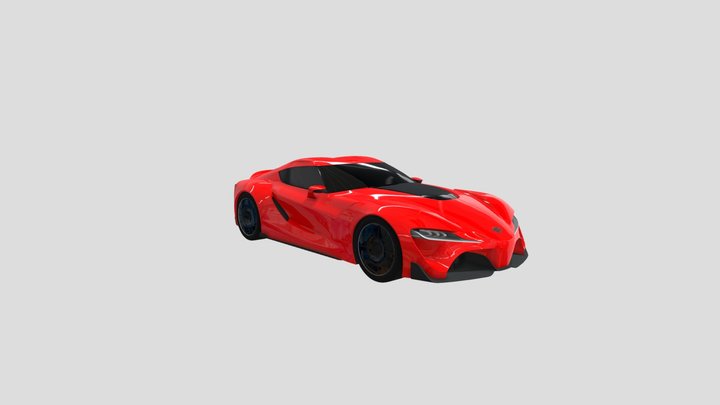 Toyota FT-1 Supra Concept 3D Model