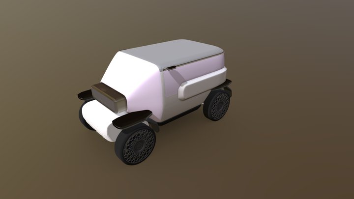 Toyota Lunar concept 3D Model