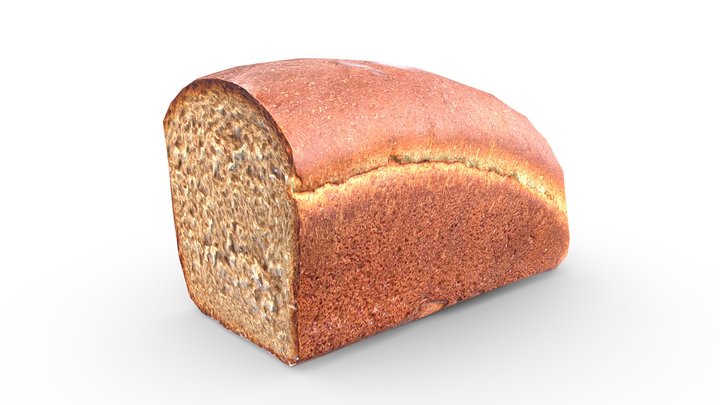 Loaf Of Bread (Game Ready / 2K PBR) – Gratis 3D-model STL