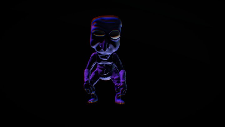 [Pillar Chase 2] AoOni Portfolio 3D Model