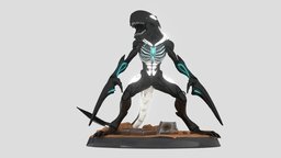 Proto-xenomorph-deacon-alien - 3D model by kylevaillancourt13 [98a8577 ...