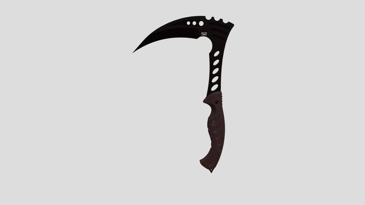 Tactical Scythe 3D Model