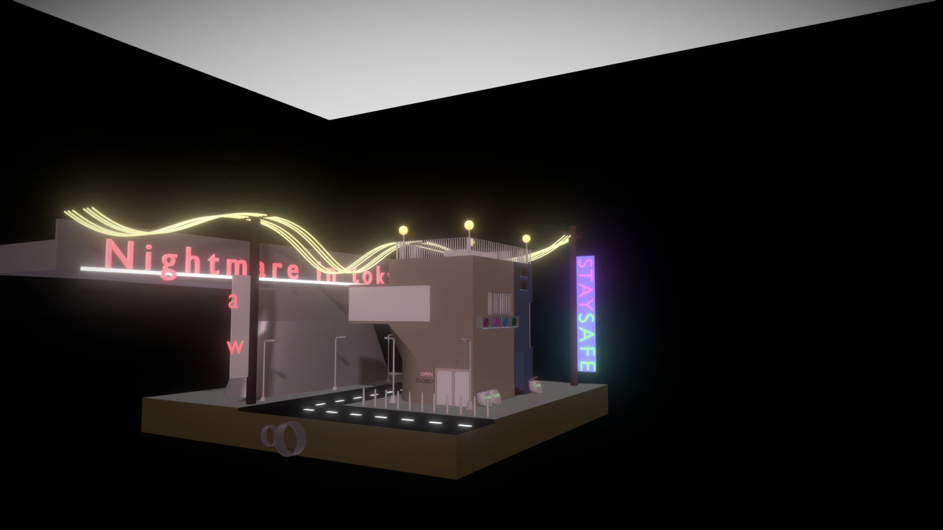 Project Cyberpunk Lowpoly