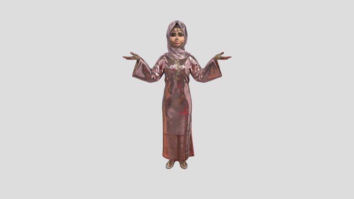 Female teacher  2 3D Model
