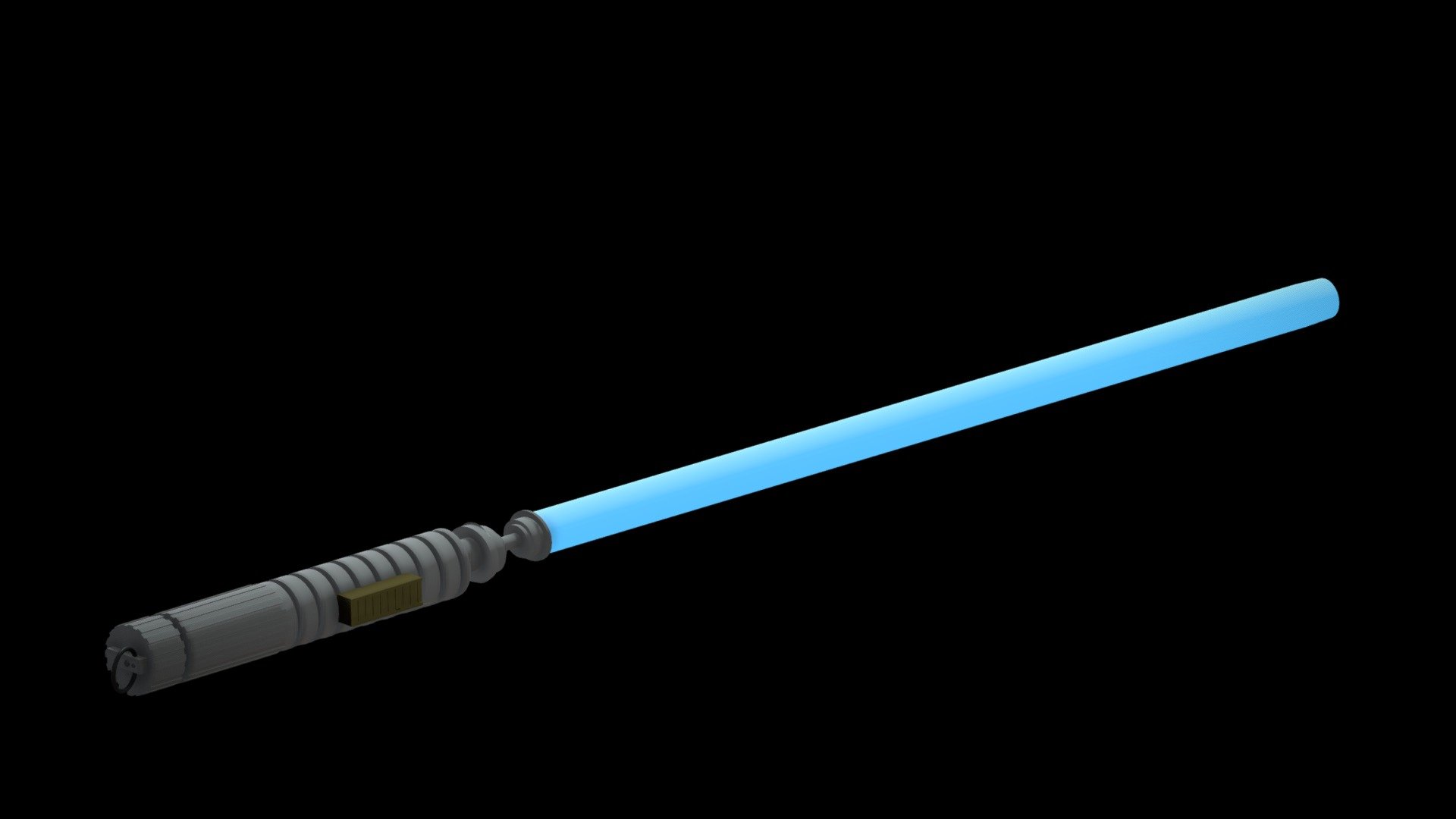 Lightsaber | Blue - 3D model by hexar00 [8177673] - Sketchfab