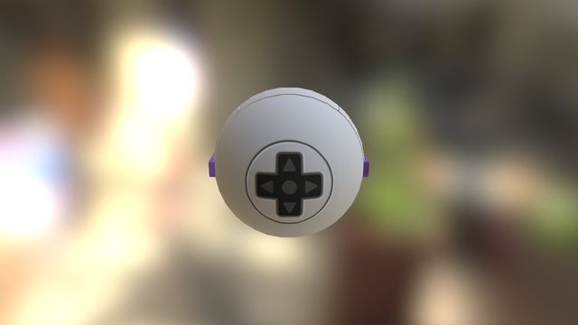 SNES Sphere 3D Model