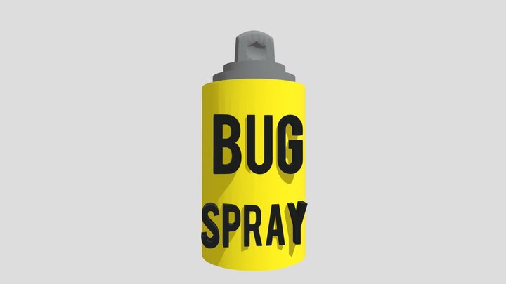 bug spray 3D Model