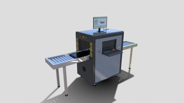 Conveyor Belt Xray 3D Model