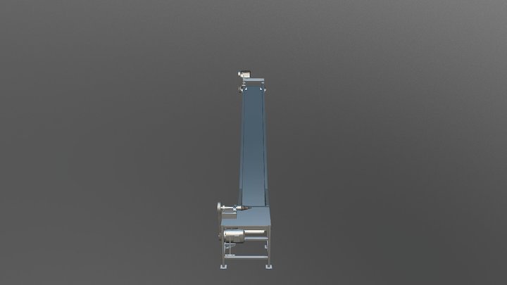 łuparka + Podajnik 3D Model