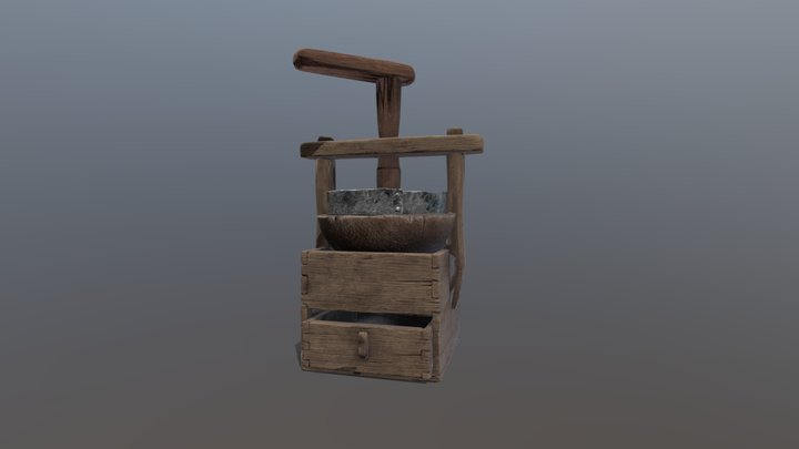 Mill 3D Model