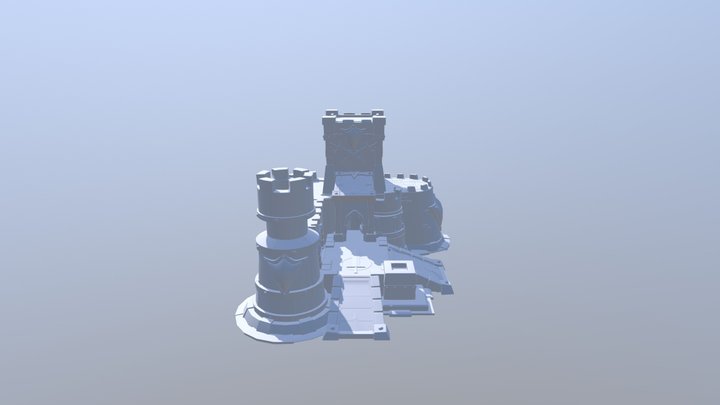Barracks 3D Model