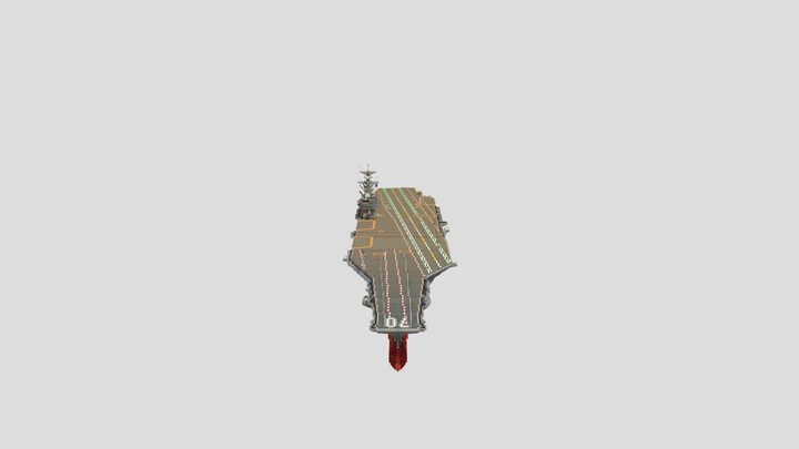 CVN-70 USS CarlVinson 3D Model