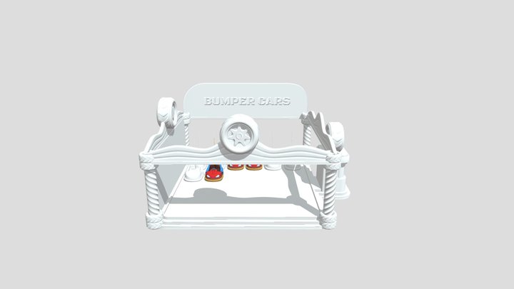 Çarpışan arabalar 3D Model