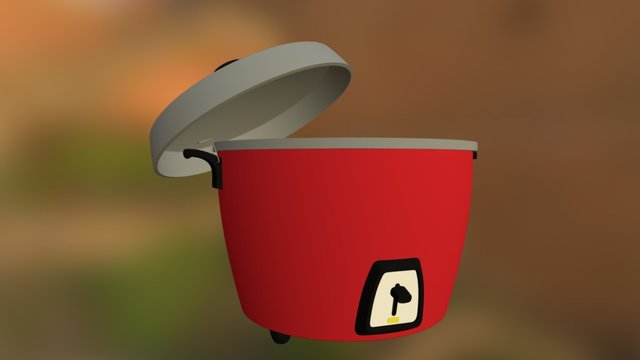 RICECOOKER 3D Model