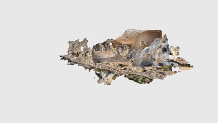 Matera’s cave 3D Model