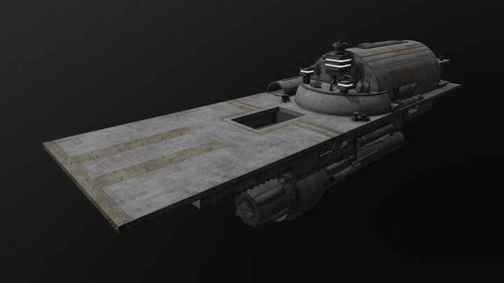Battlestar Galactica - Virgon Express / Carina 3D Model