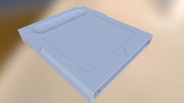 HP GB Cart 3D Model