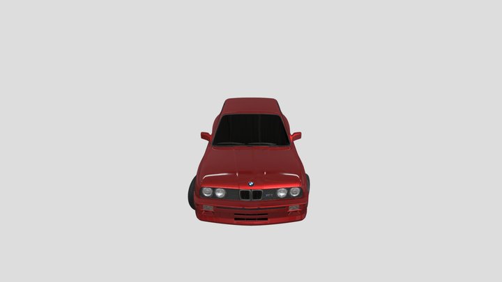 BMW E30 Free 3D Model
