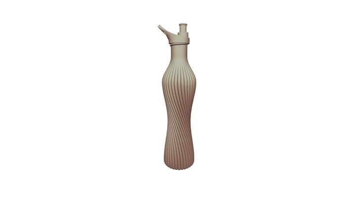 Bottle Oshiin 3D Model