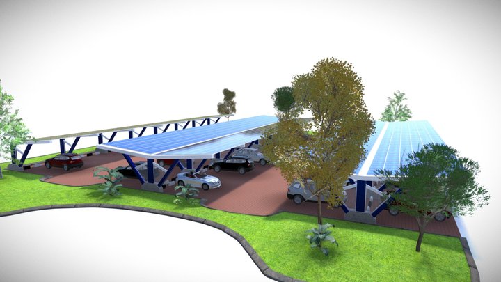 Parking Prueba 4 3D Model