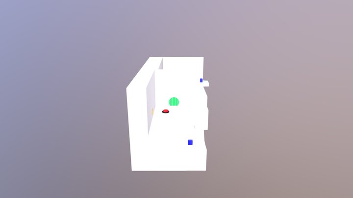 Animation stage model 3D Model