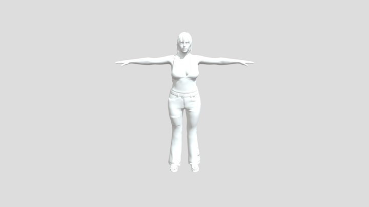 Julie 3D Model