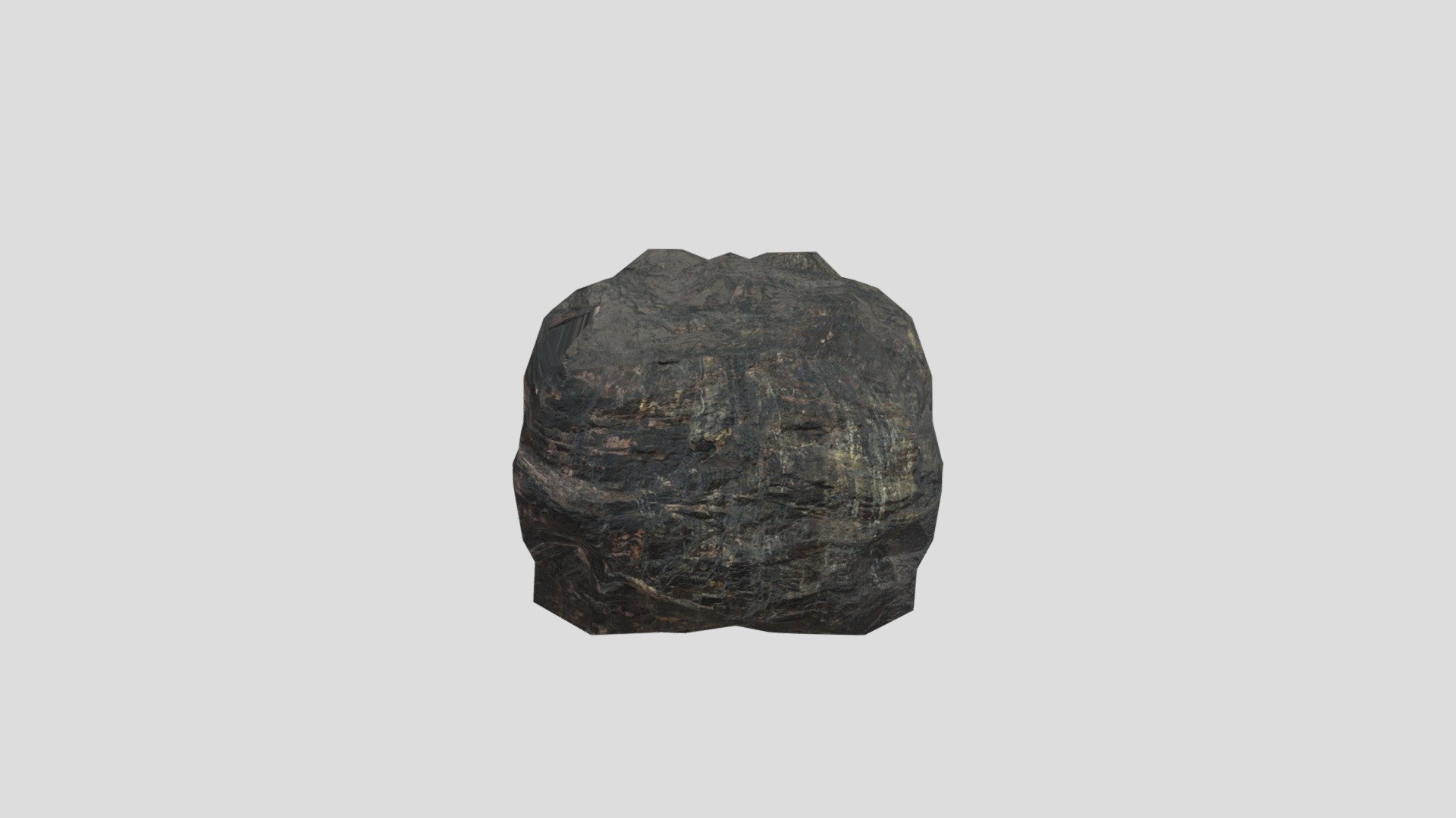 Low Poly PBR Rock